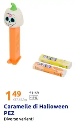 Action Caramelle di Halloween PEZ offerta