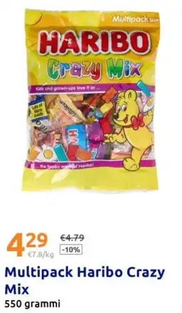 Action Multipack Haribo Crazy Mix offerta
