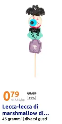 Action Lecca-lecca di marshmallow di... offerta