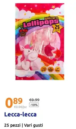 Action Lecca-lecca offerta