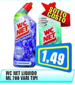 Punto Vigas Wc net liquido offerta