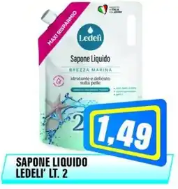 Punto Vigas Sapone liquido LEDELI' offerta