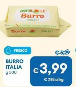 MD Discount Burro italia offerta