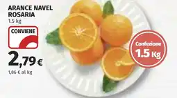 Coop Arance navel rosaria offerta