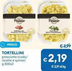 MD Discount Tortellini prosciutto crudo/ ricotta e spinaci offerta