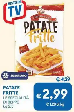 MD Discount Patate fritte le specialità di beppe offerta