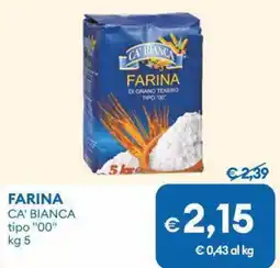 MD Discount Farina ca' bianca tipo "00" offerta