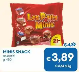 MD Discount Minis snack offerta