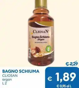 MD Discount Bagno schiuma cliosan argan offerta