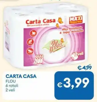 MD Discount Carta casa FLOU offerta