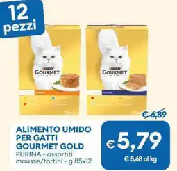 MD Discount Alimento umido per gatti gourmet gold PURINA offerta