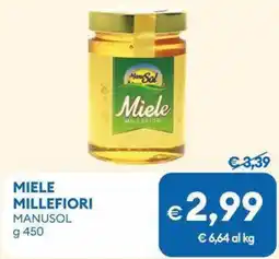 MD Discount Miele millefiori MANUSOL offerta
