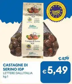 MD Discount Castagne di serino igp lettere dall'italia offerta