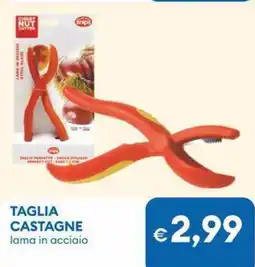 MD Discount Taglia castagne lama in acciaio offerta