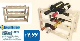 MD Discount Scaffale porta bottiglie offerta