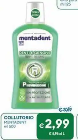 MD Discount Collutorio MENTADENT offerta