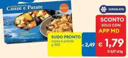 MD Discount Sugo pronto cozze e patate offerta