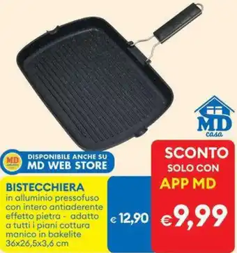 MD Discount Bistecchiera offerta