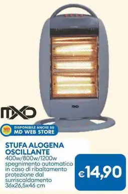 MD Discount MXD Stufa alogena oscillante offerta