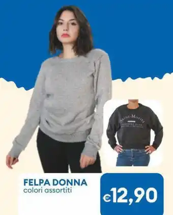MD Discount Felpa donna offerta