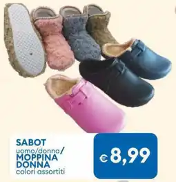 MD Discount Sabot uomo/donna/ moppina donna offerta