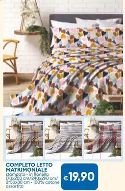 MD Discount Completo letto matrimoniale offerta