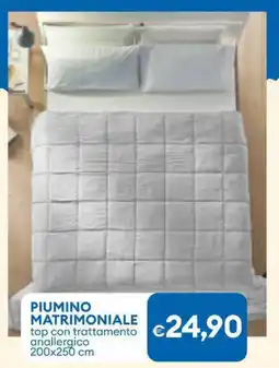 MD Discount Piumino matrimoniale top con trattamento anallergico offerta