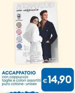 MD Discount ACCAPPATOIO con cappuccio offerta