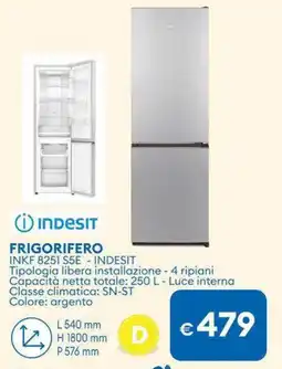 MD Discount INDESIT FRIGORIFERO INKF 8251 S5E offerta