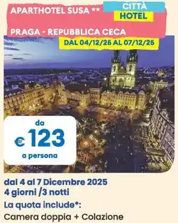 MD Discount Aparthotel susa praga-repubblica ceca offerta