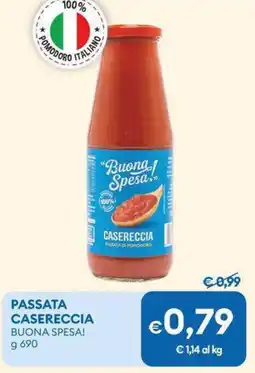 MD Discount Passata casereccia BUONA SPESA! offerta