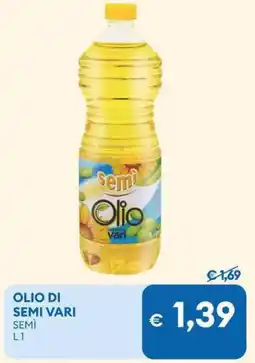 MD Discount Olio di semi vari SEMÌ offerta