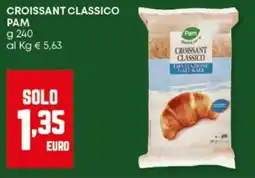 Panorama Croissant classico PAM offerta