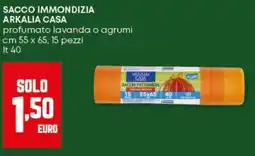 Panorama Sacco immondizia ARKALIA CASA offerta