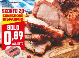 Panorama Lonza suino trancio offerta