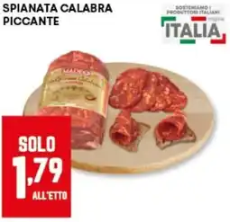 Panorama Spianata calabra piccante offerta