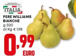 Panorama Pere williams bianche offerta