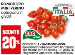 Panorama Pomodoro mini perino offerta