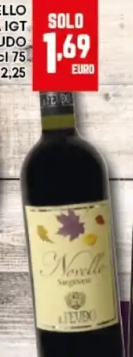 Panorama Vino novello sangiovese puglia igt solo IL FEUDO offerta