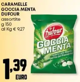 Panorama Caramelle goccia menta DUFOUR offerta