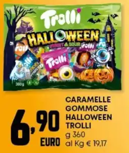 Panorama Caramelle gommose halloween TROLLI offerta