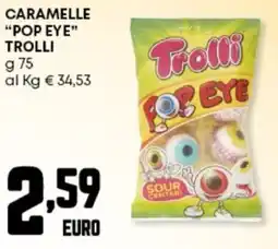 Panorama Caramelle "pop eye" TROLLI offerta