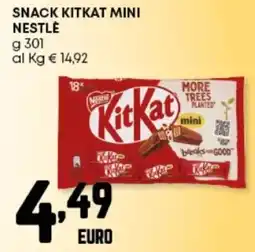 Panorama Snack kitkat mini NESTLÉ offerta