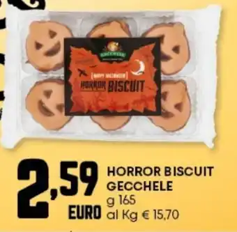 Panorama Horror biscuit GECCHELE offerta