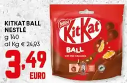 Panorama Kitkat ball NESTLÉ offerta