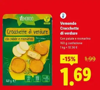 Vemondo Crocchette di verdure