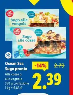 Lidl Ocean Sea Sugo pronto offerta