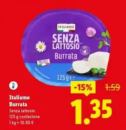 Lidl Italiamo Burrata offerta