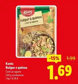 Lidl Kania Bulgur e quinoa offerta
