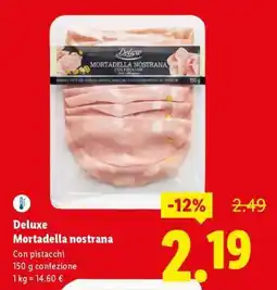 Lidl Deluxe Mortadella Nostrana offerta